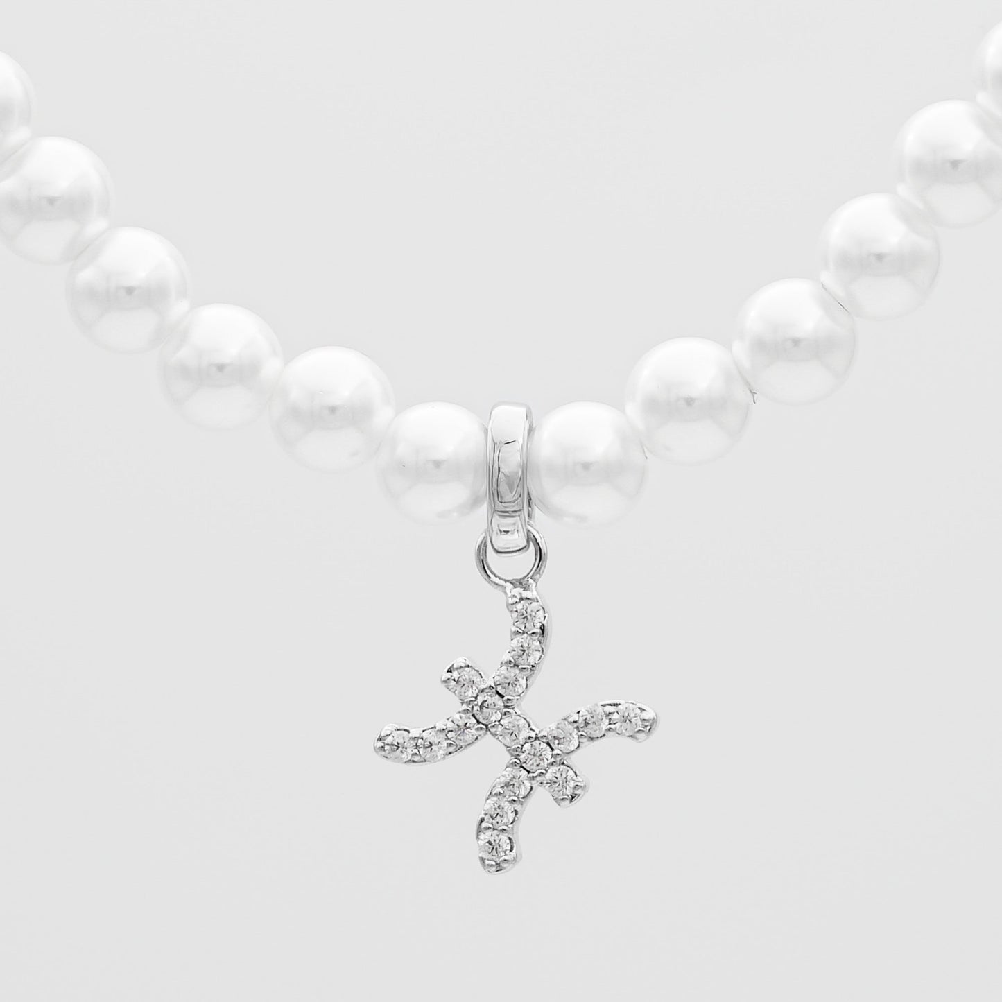 ICY Pearl Zodiac Necklace