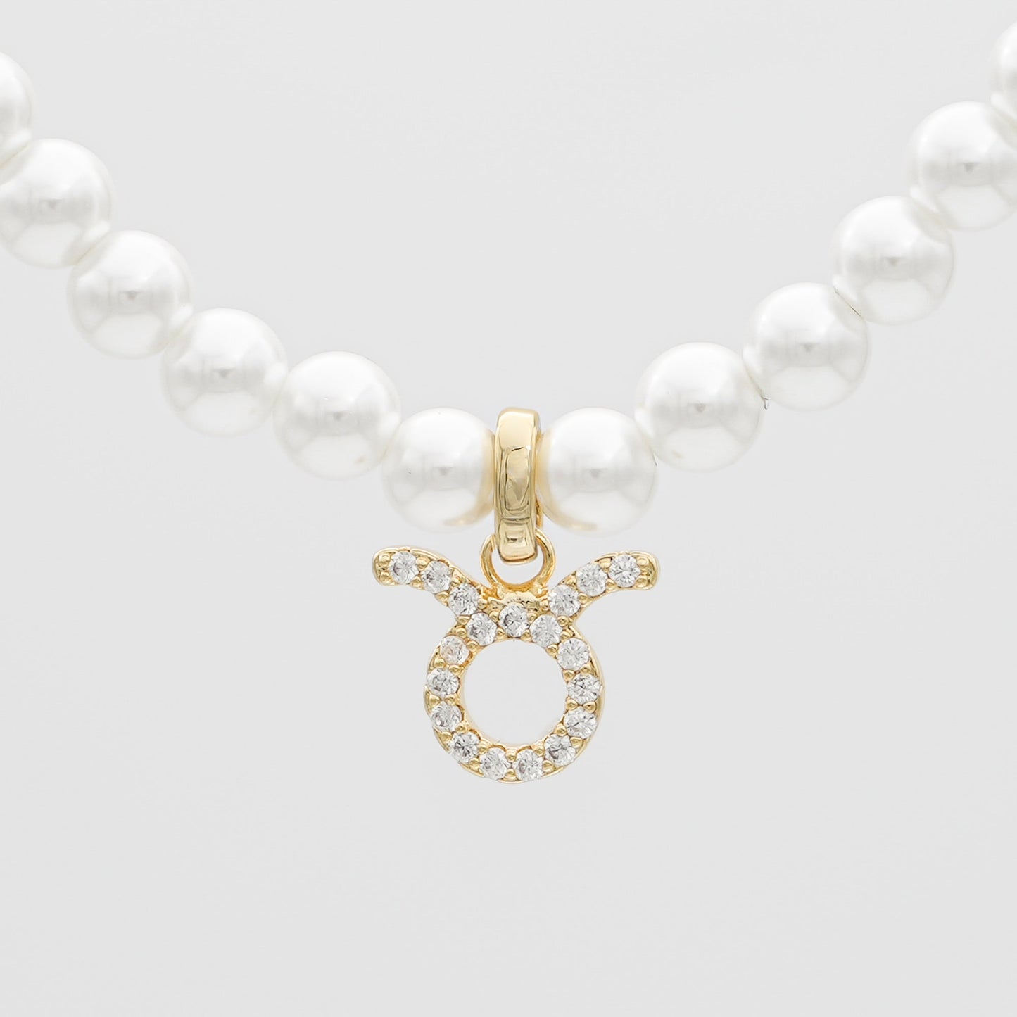 ICY Pearl Zodiac Necklace