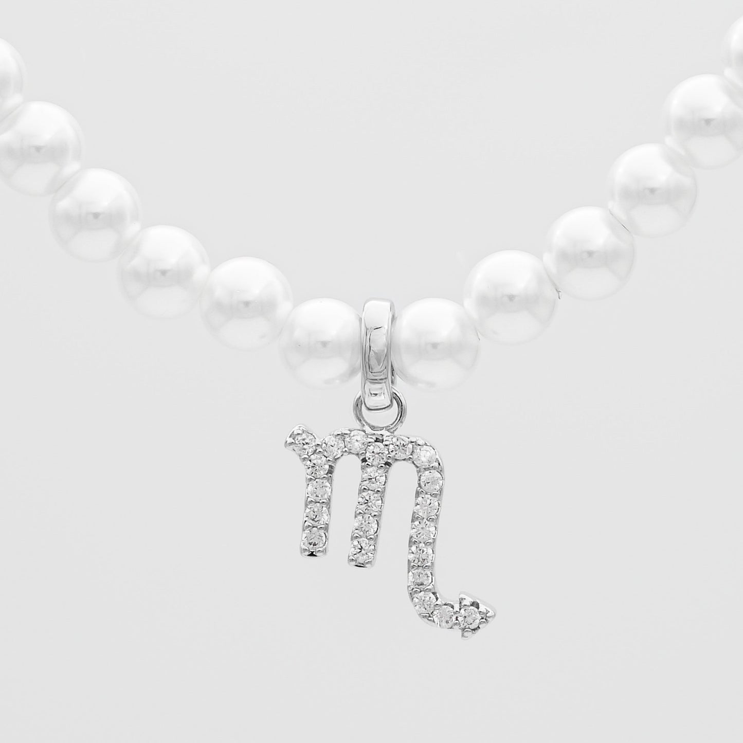 ICY Pearl Zodiac Necklace