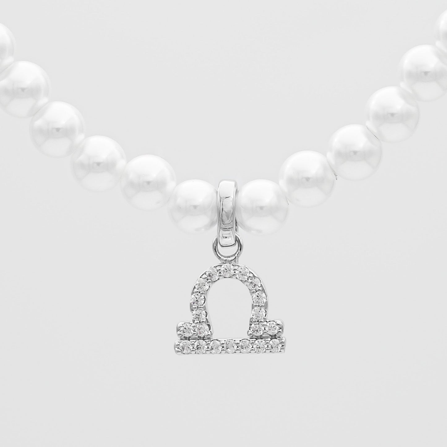 ICY Pearl Zodiac Necklace