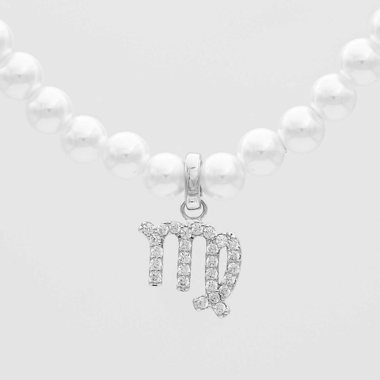 ICY Pearl Zodiac Necklace