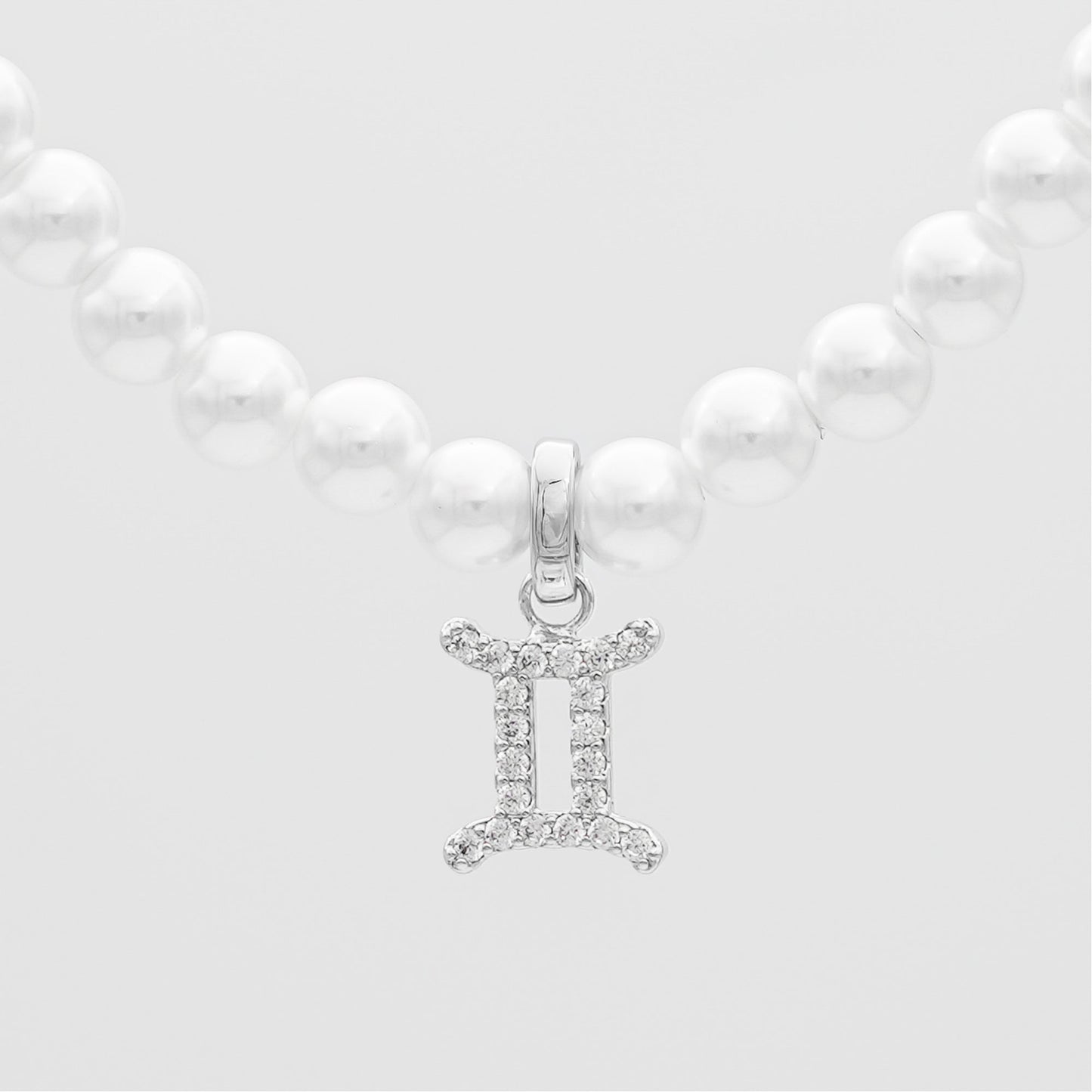 ICY Pearl Zodiac Necklace