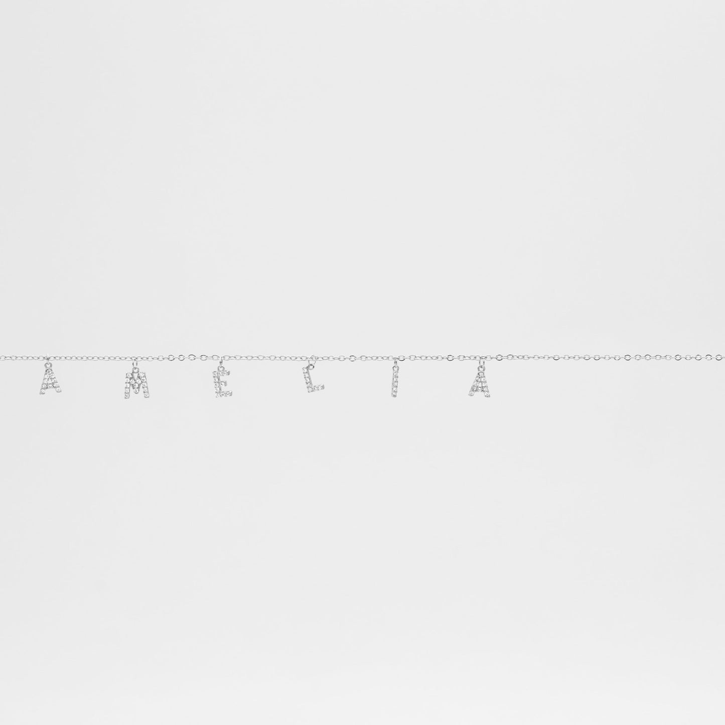 Nevada Custom Name Belly Chain