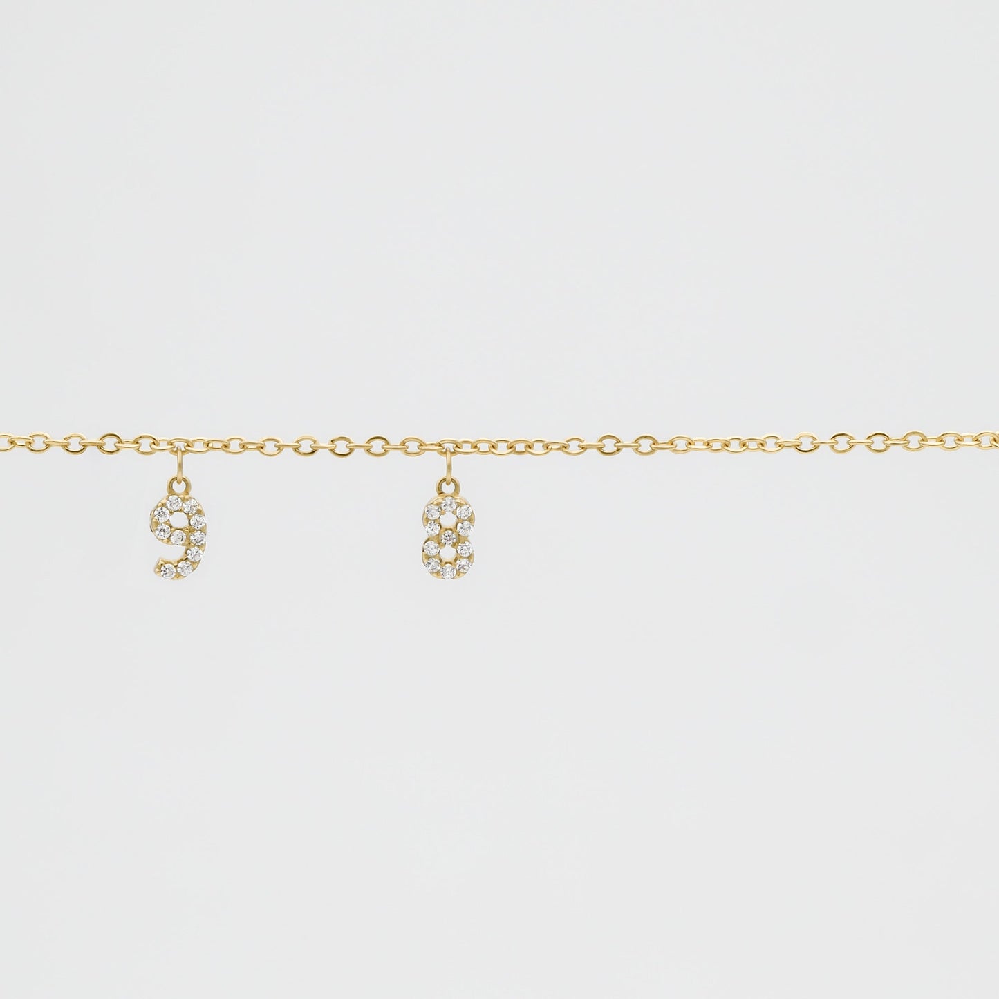 Nevada Custom Name Belly Chain