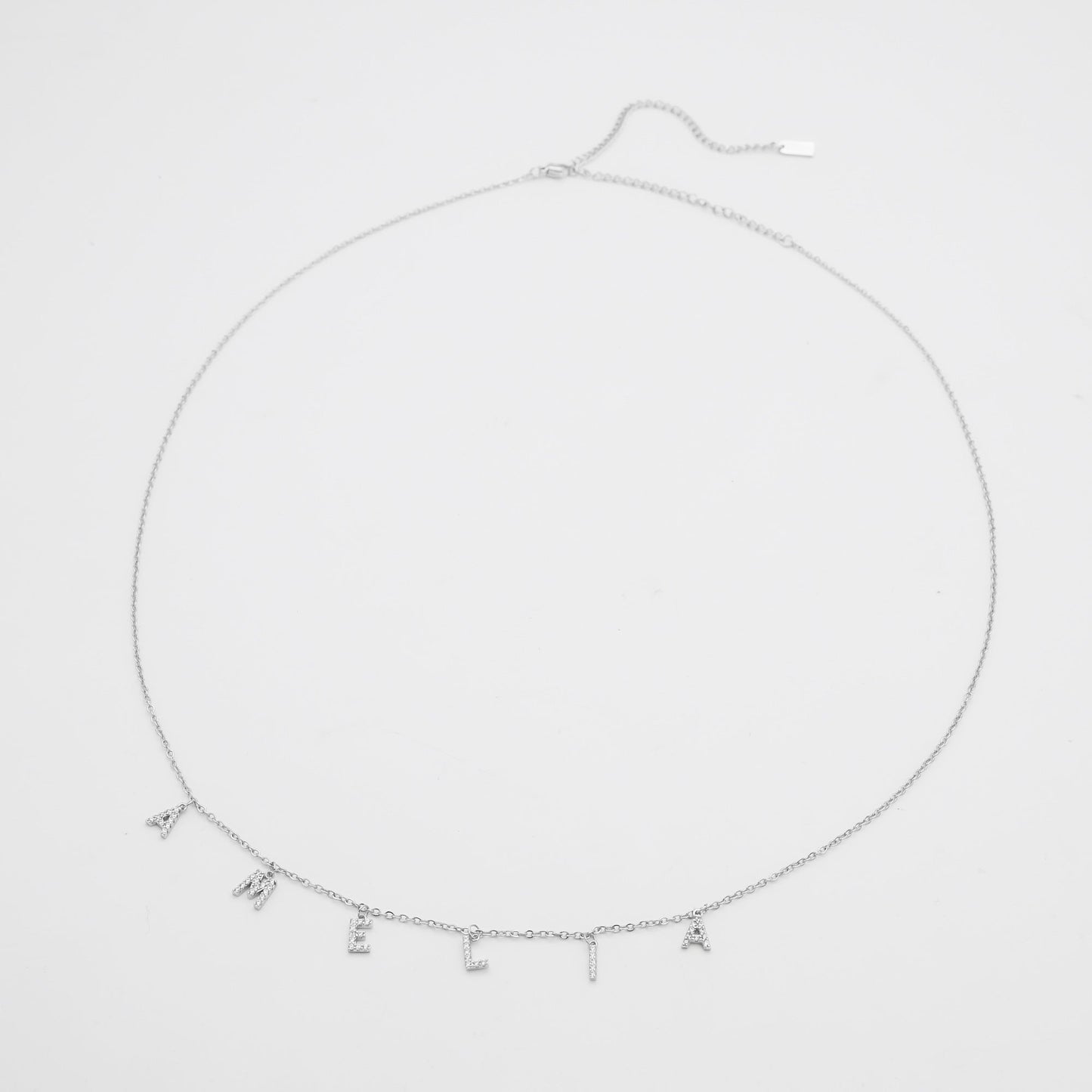 Nevada Custom Name Belly Chain