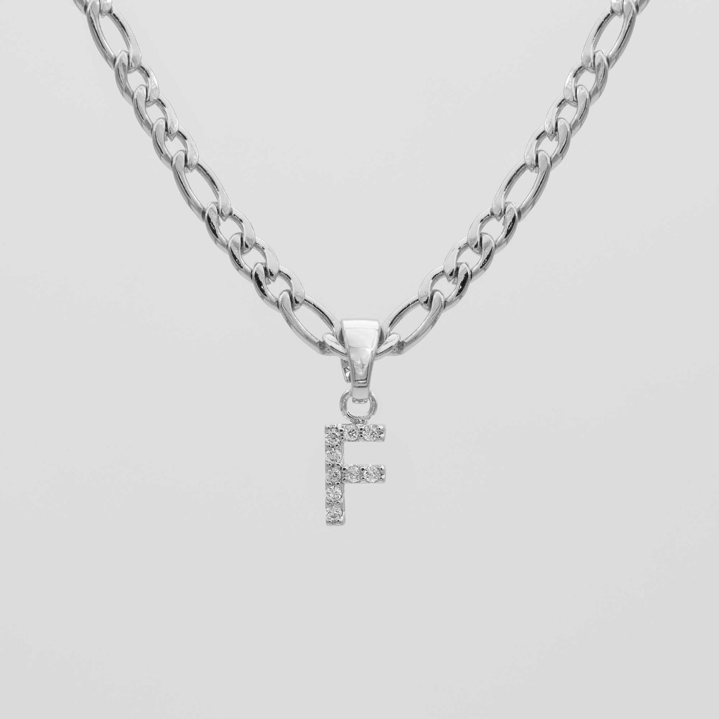 ICY Initial Necklace | Figaro