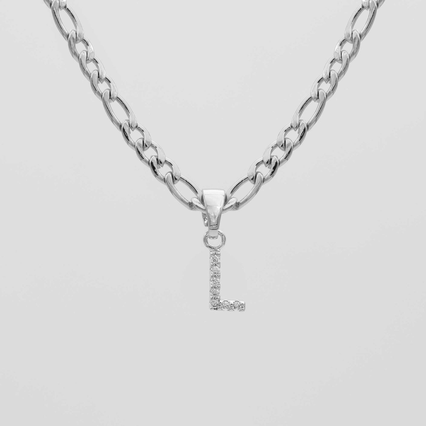 ICY Initial Necklace | Figaro