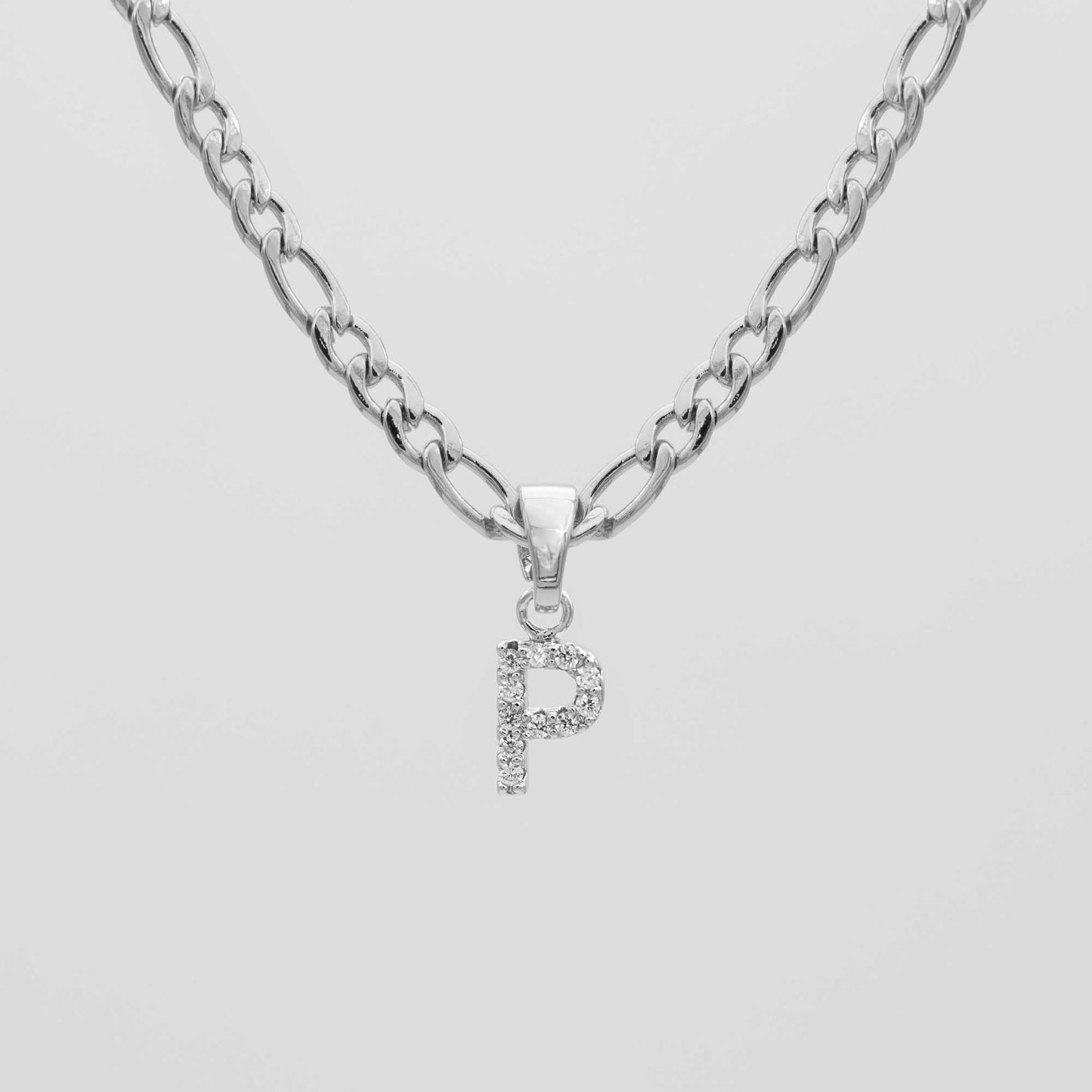ICY Initial Necklace | Figaro