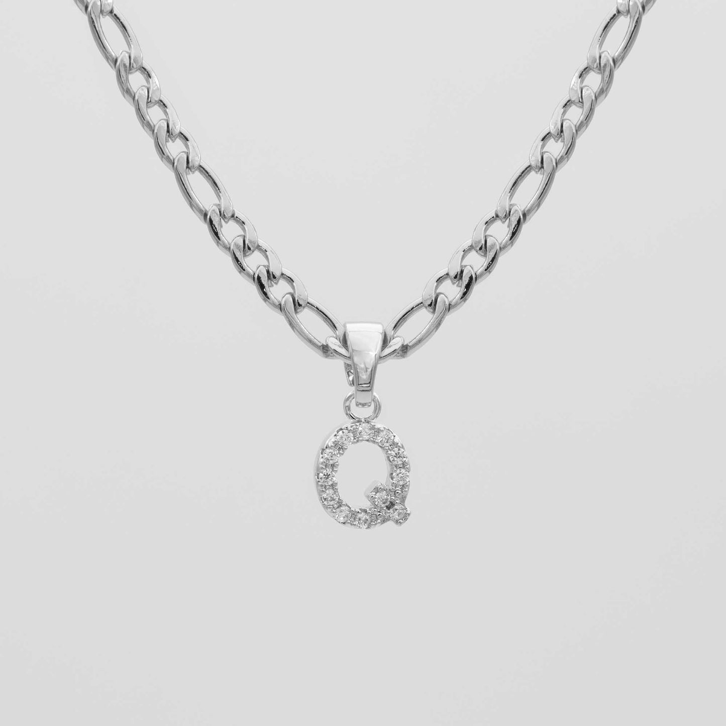 ICY Initial Necklace | Figaro
