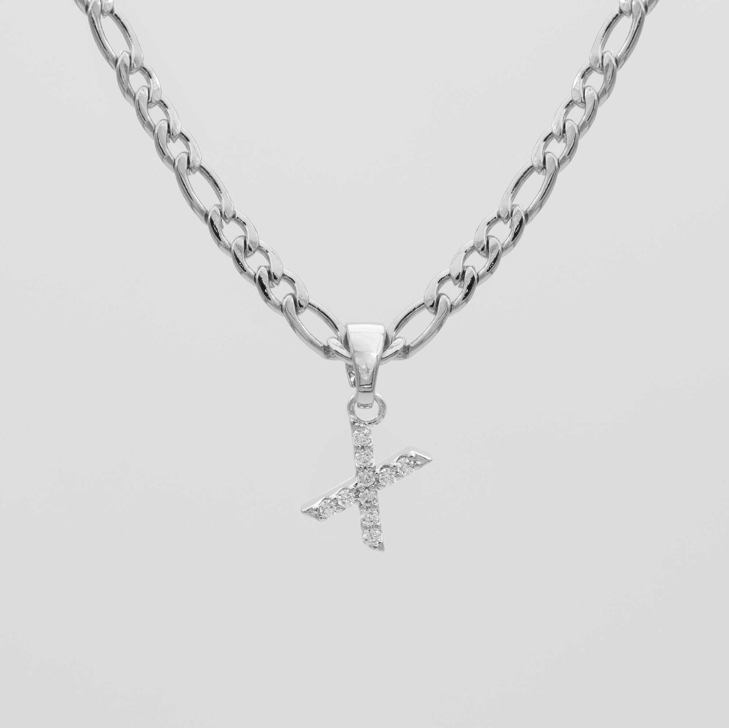 ICY Initial Necklace | Figaro