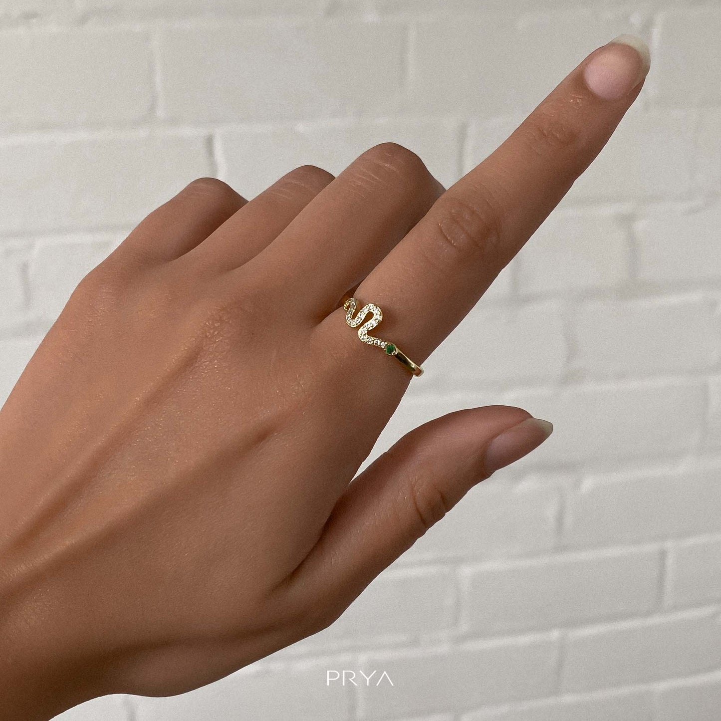 Taya Snake Ring