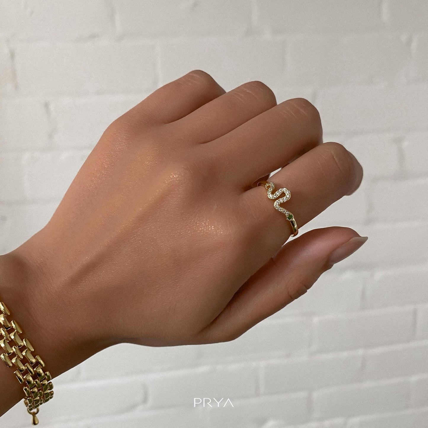 Taya Snake Ring