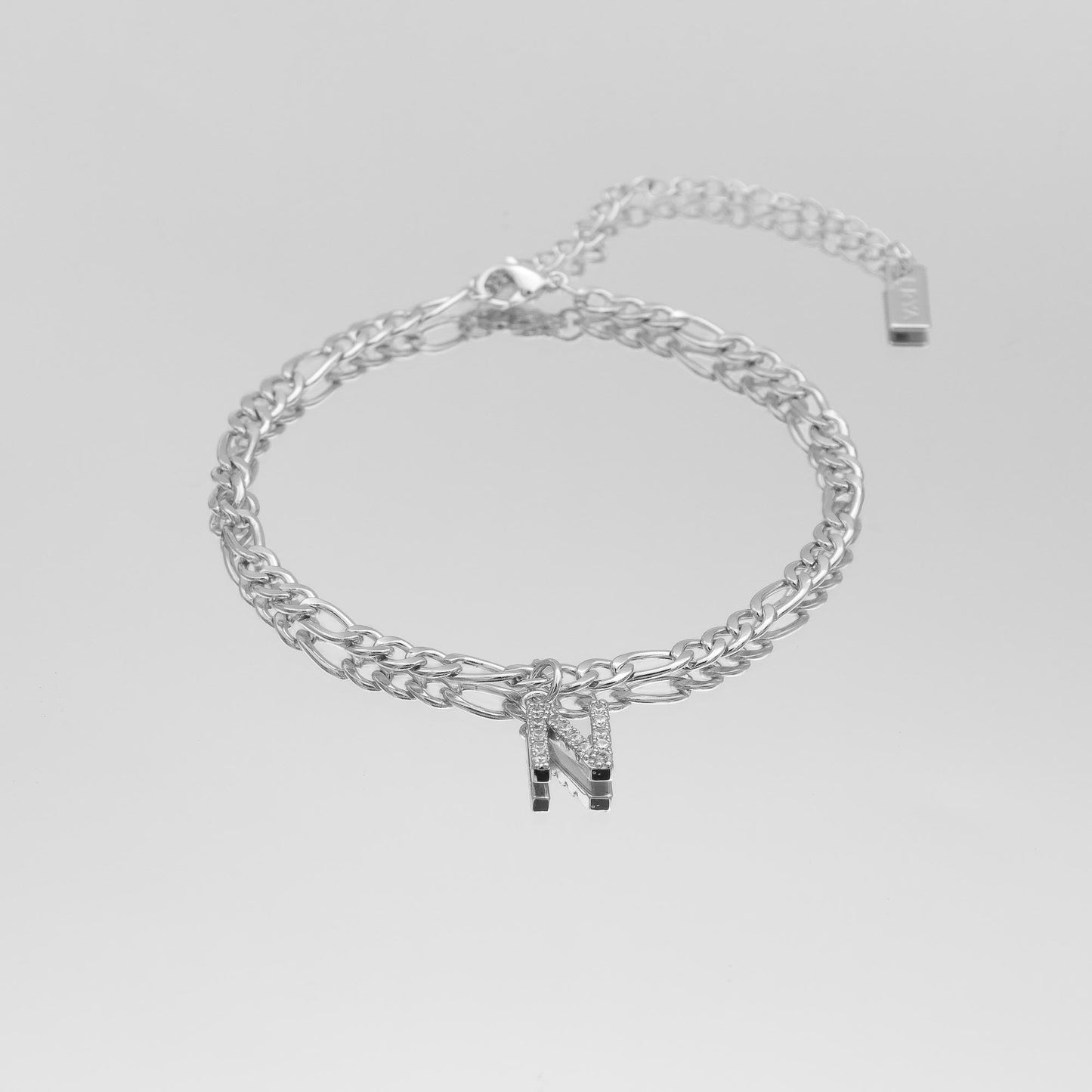 ICY Initial Anklet | Figaro