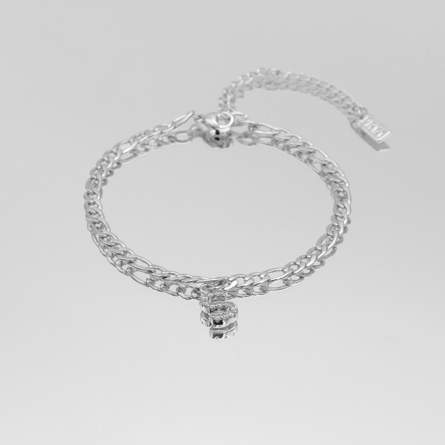 ICY Initial Anklet | Figaro