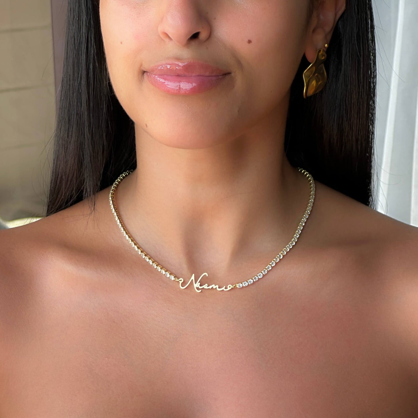 ICY Selina Name Necklace