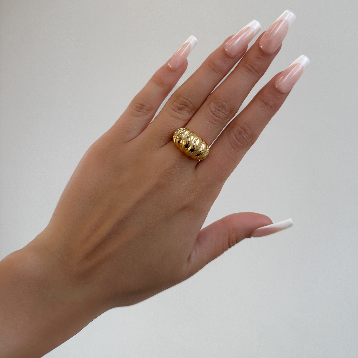 Inez Chunky Dome Ring