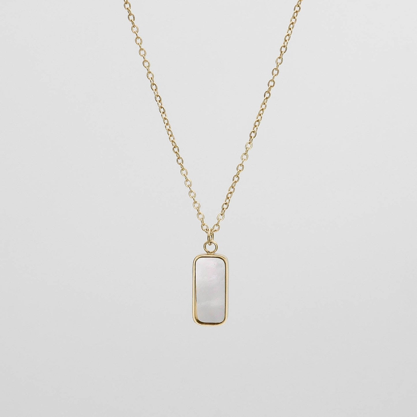 Janelle Opal Tablet Necklace