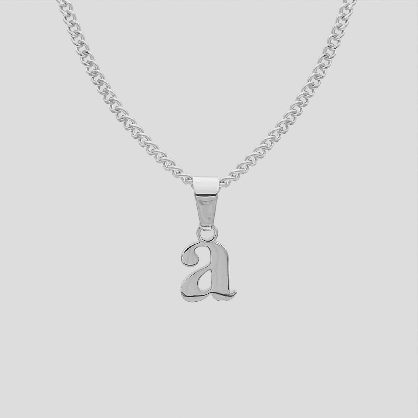 Kayla Lowercase Mini Initial Necklace