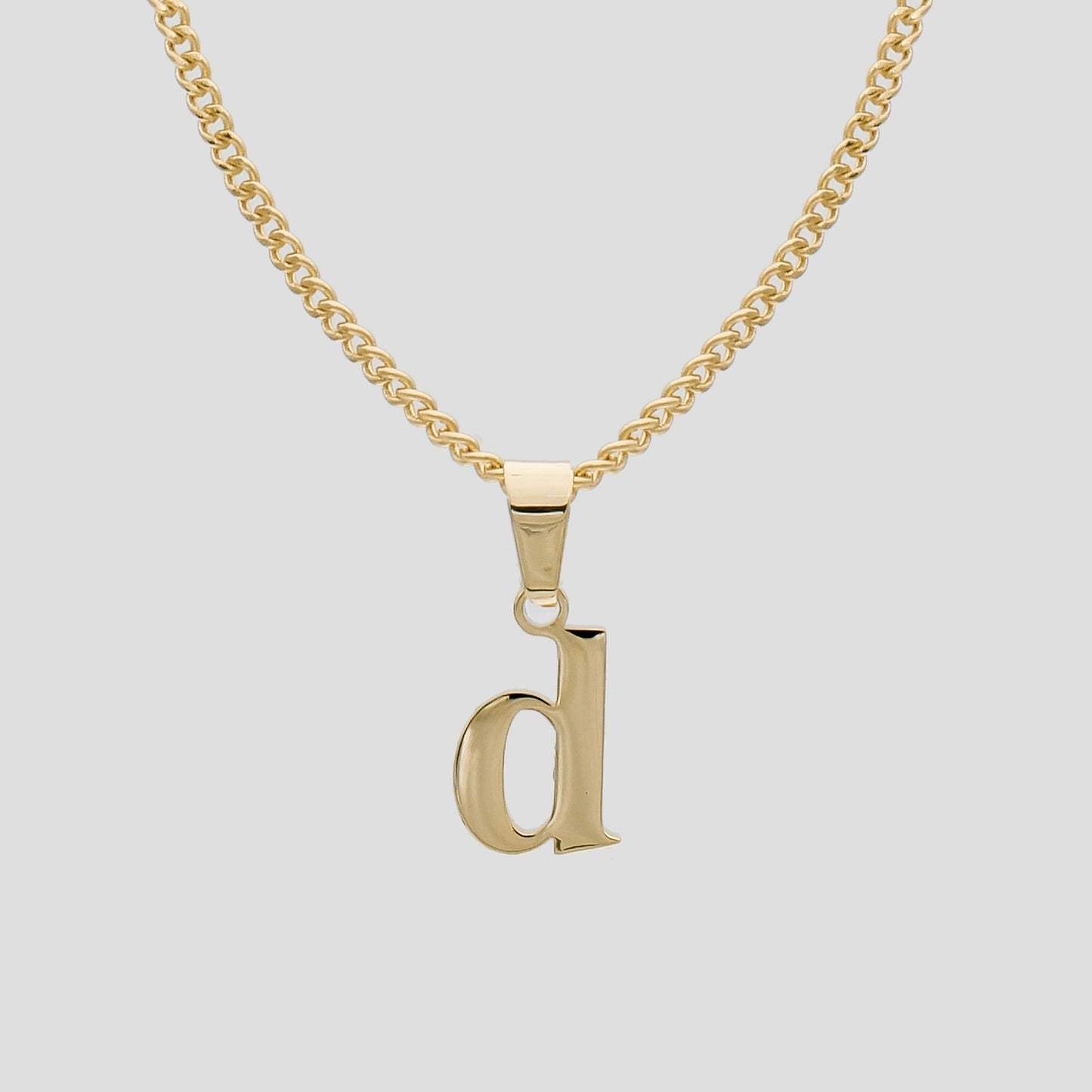 Kayla Lowercase Mini Initial Necklace