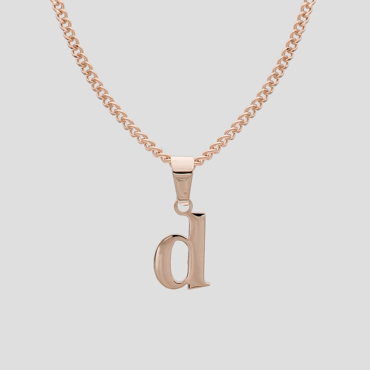 Kayla Lowercase Mini Initial Necklace