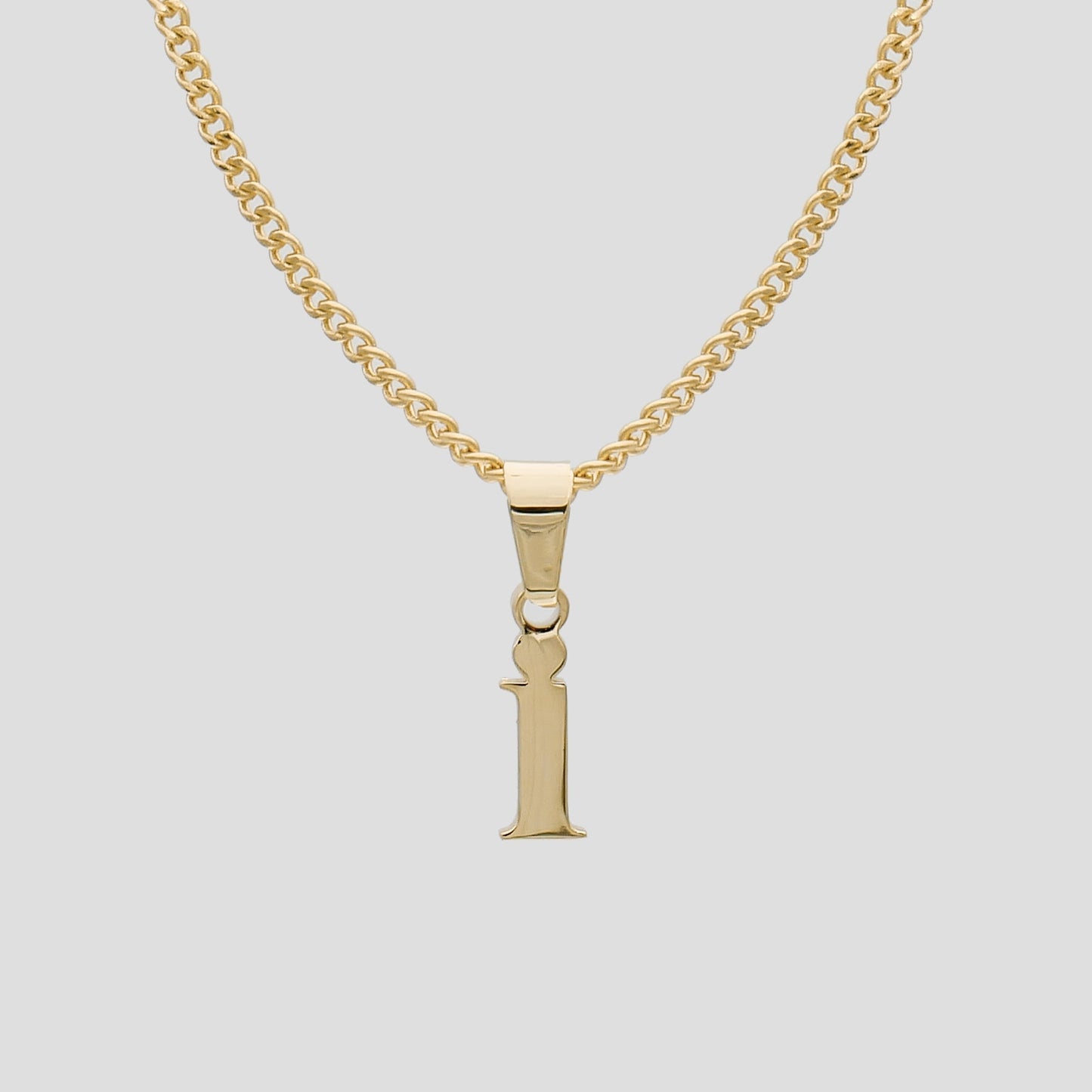 Kayla Lowercase Mini Initial Necklace