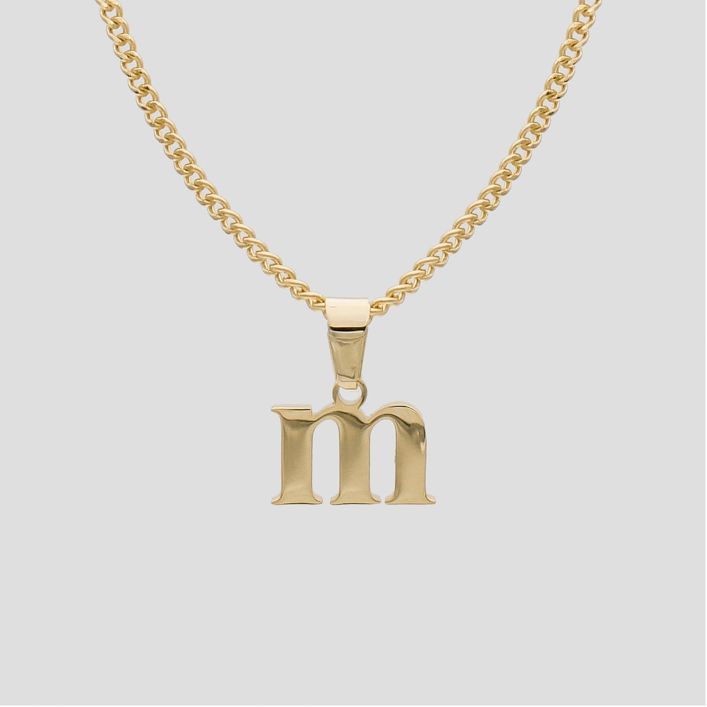 Kayla Lowercase Mini Initial Necklace