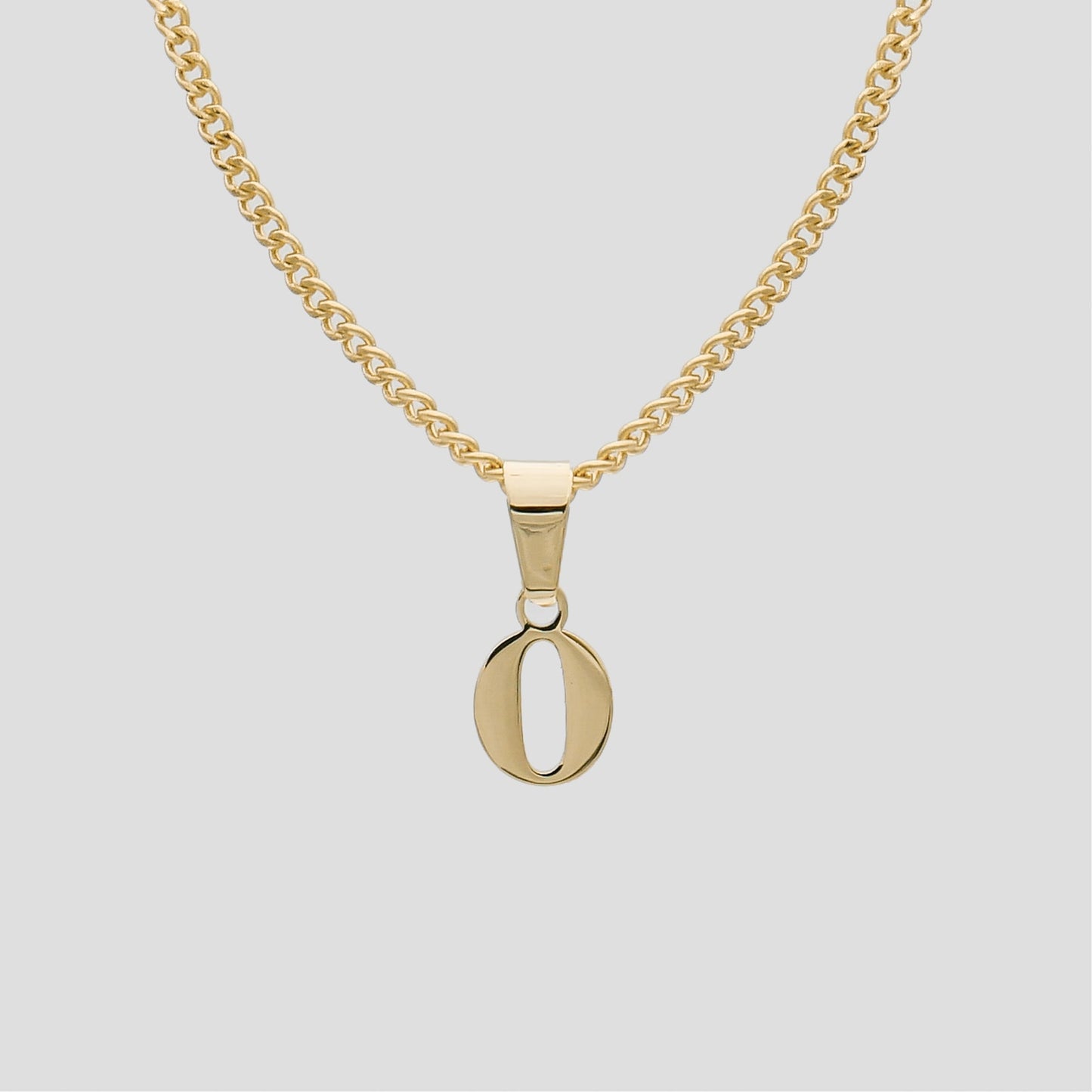 Kayla Lowercase Mini Initial Necklace
