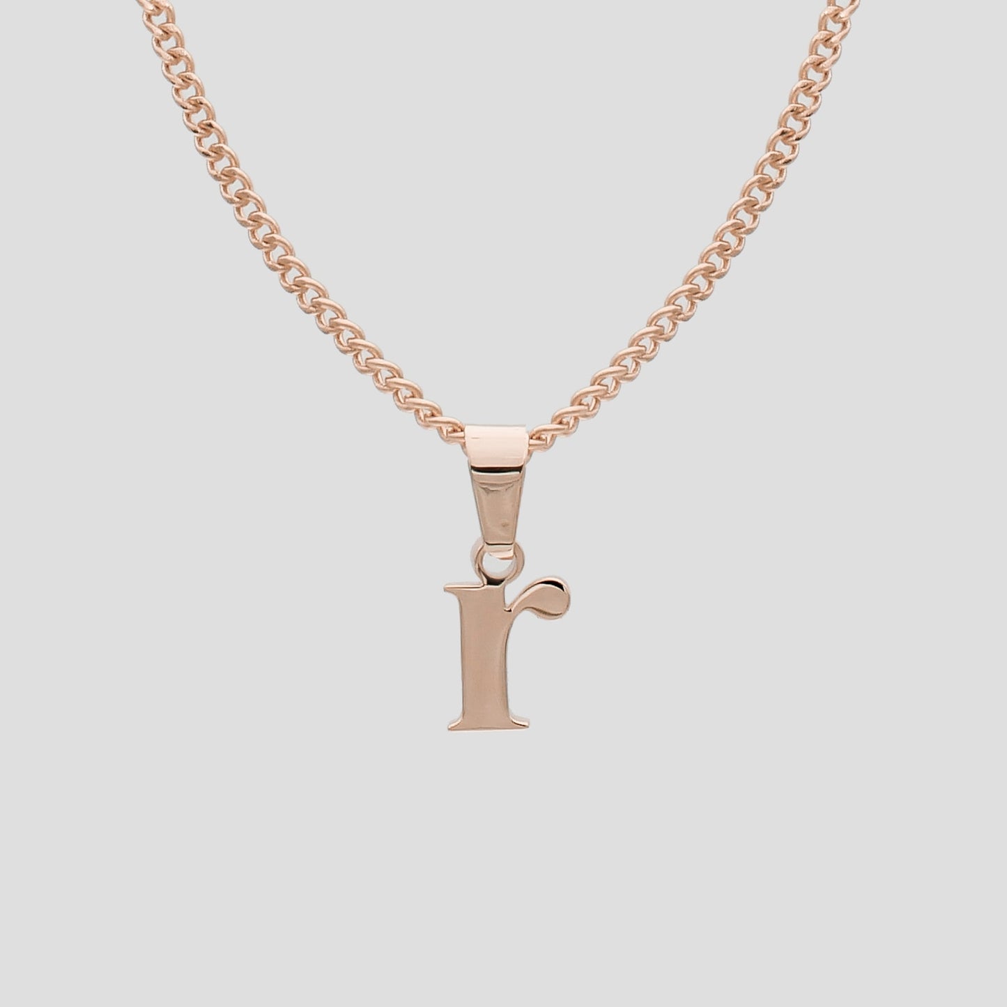 Kayla Lowercase Mini Initial Necklace