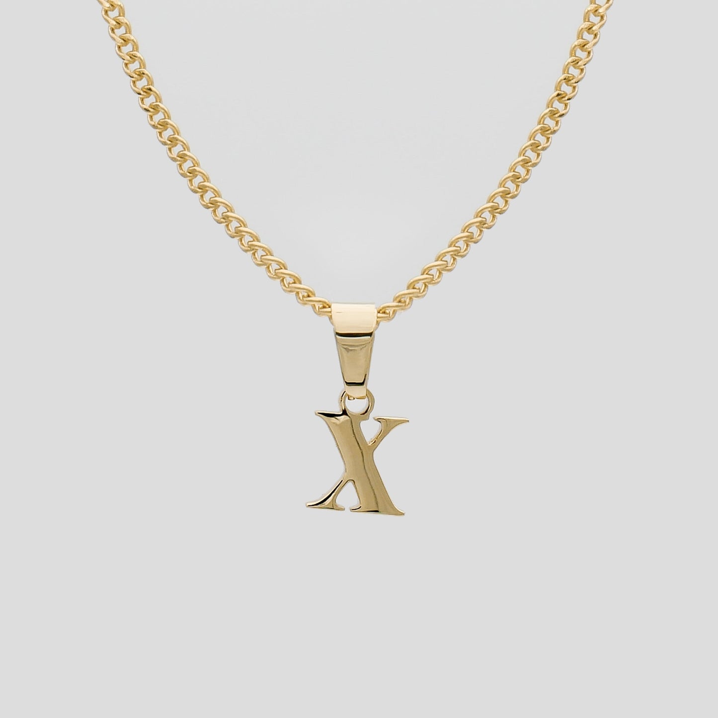 Kayla Lowercase Mini Initial Necklace