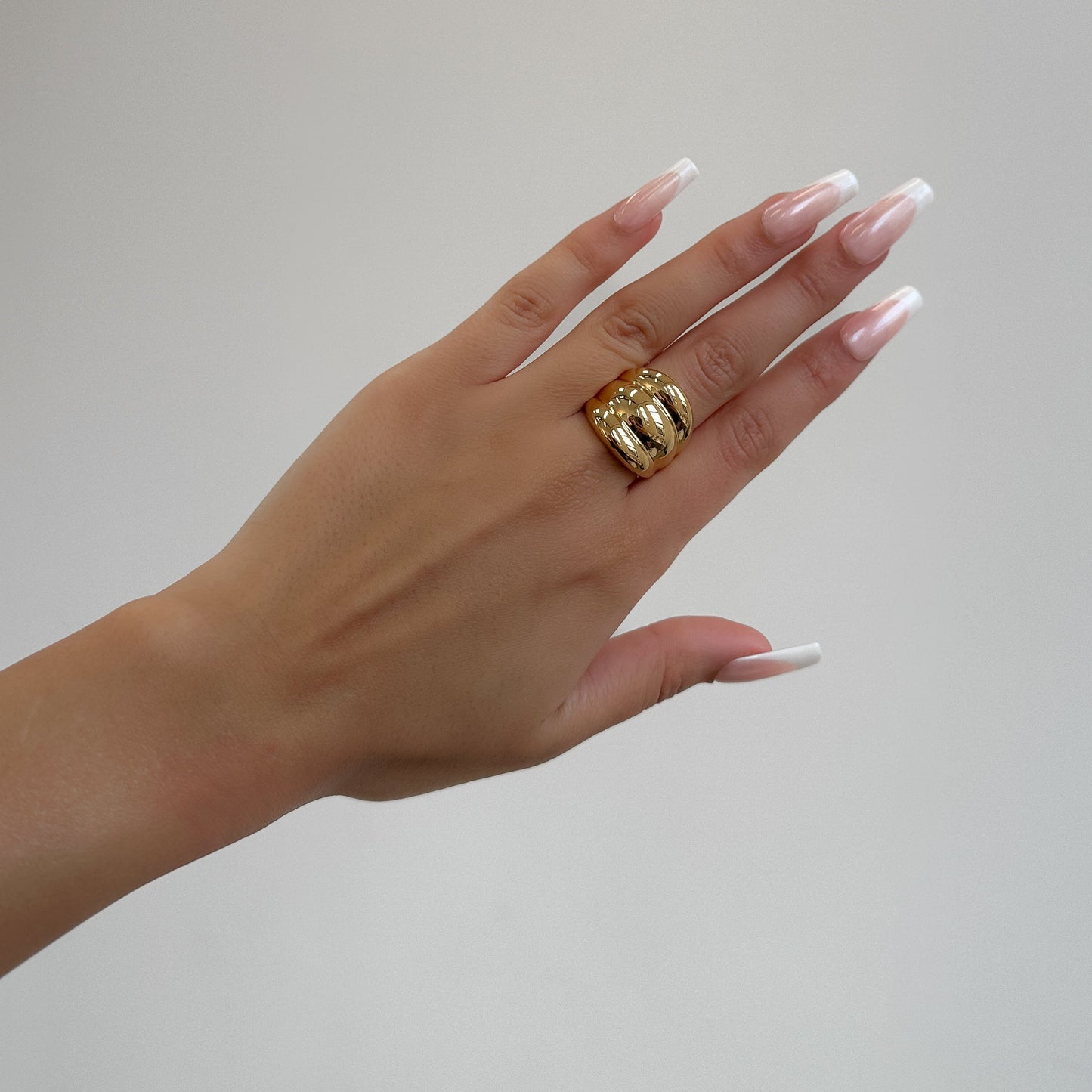 Maeve Chunky Triple Band Ring