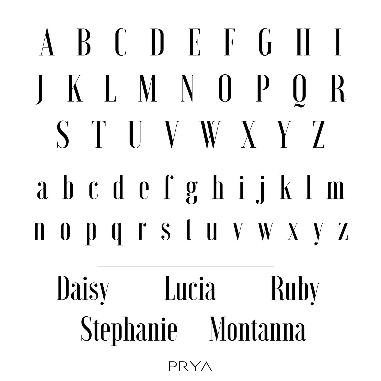 Manhattan Custom Name Necklace