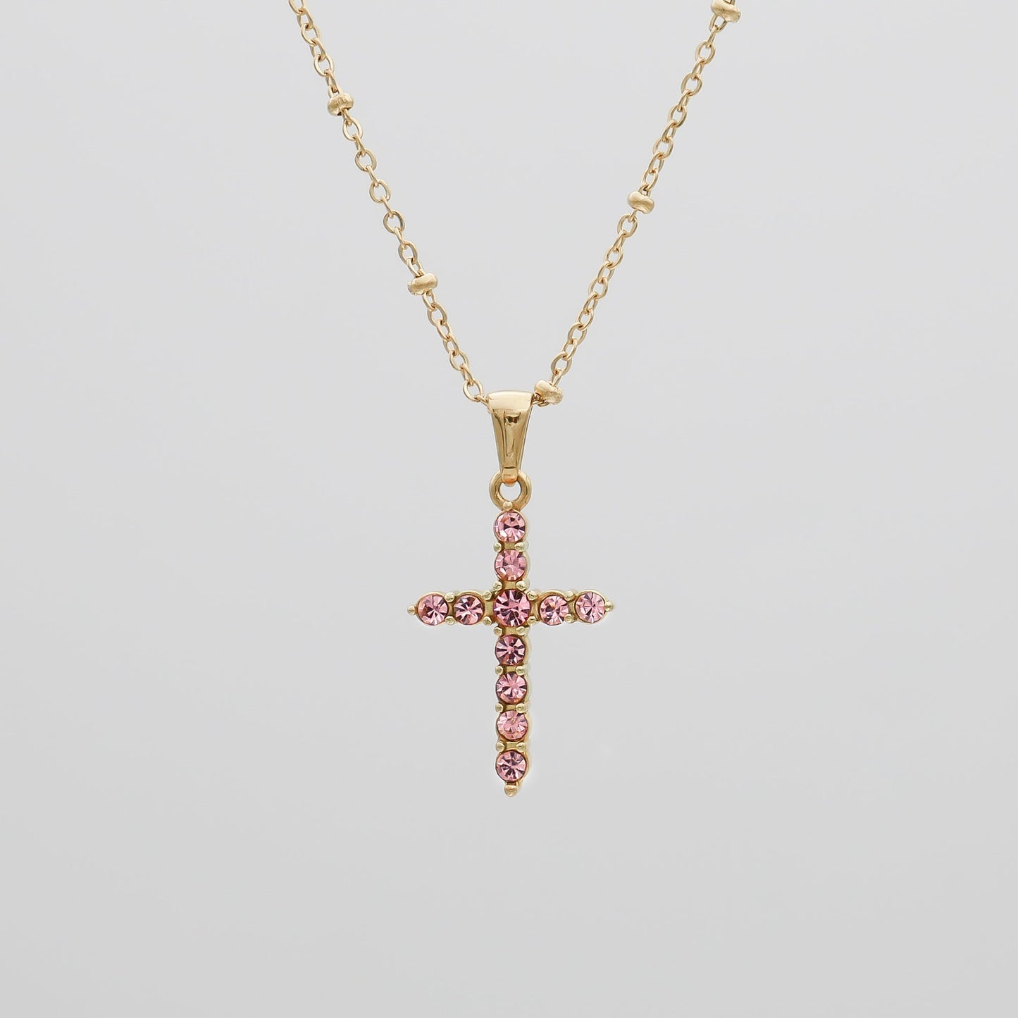 Mary Cross Necklace