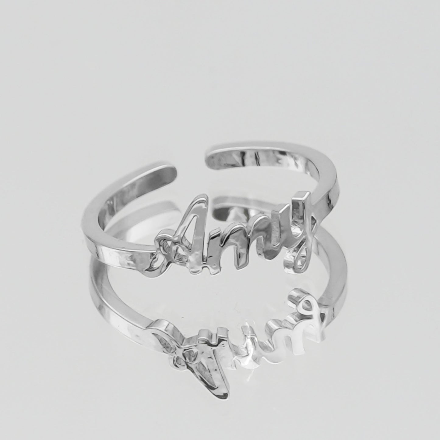 Miami Custom Name Ring