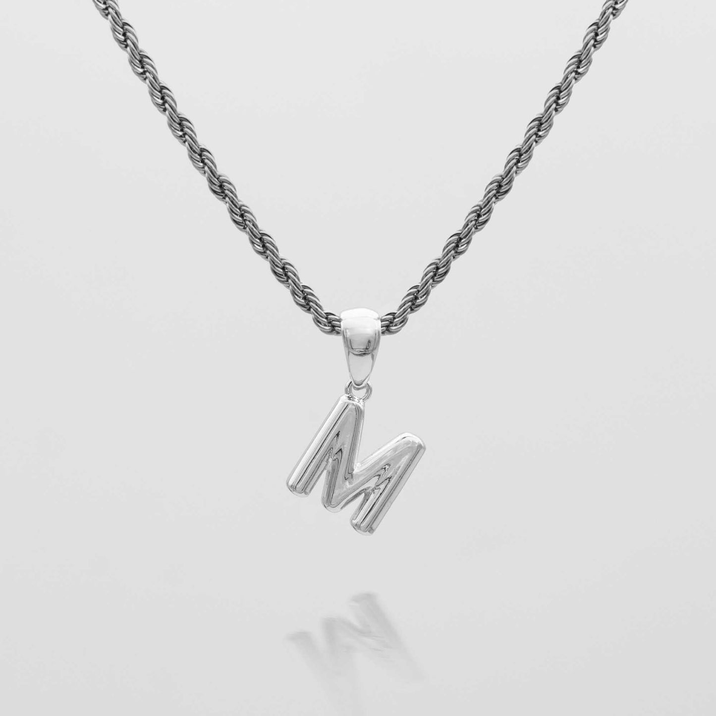 Mini Bubble Initial Necklace