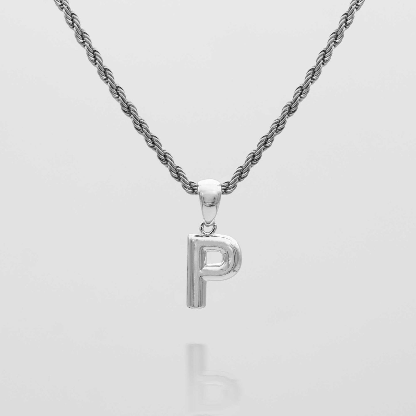 Mini Bubble Initial Necklace