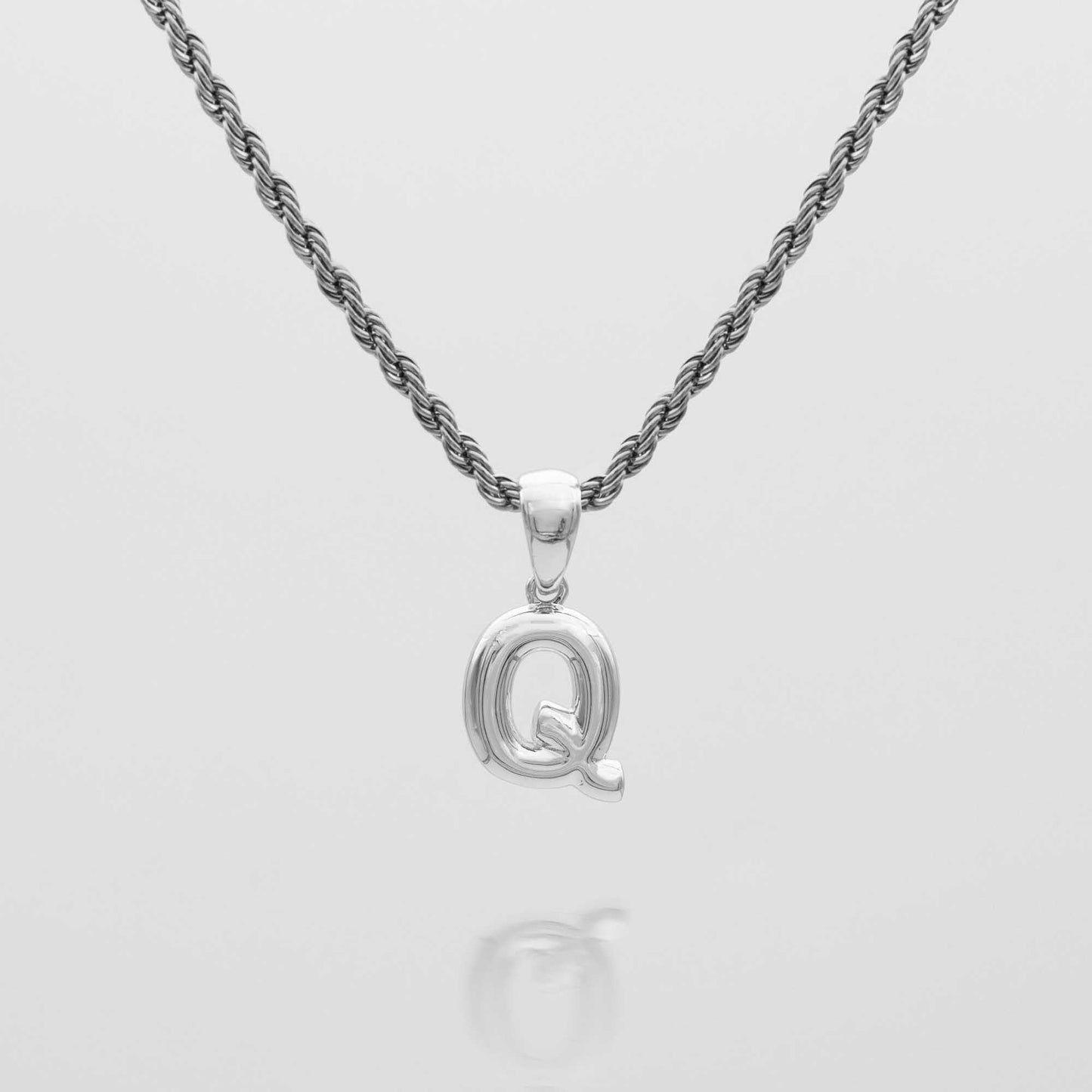 Mini Bubble Initial Necklace