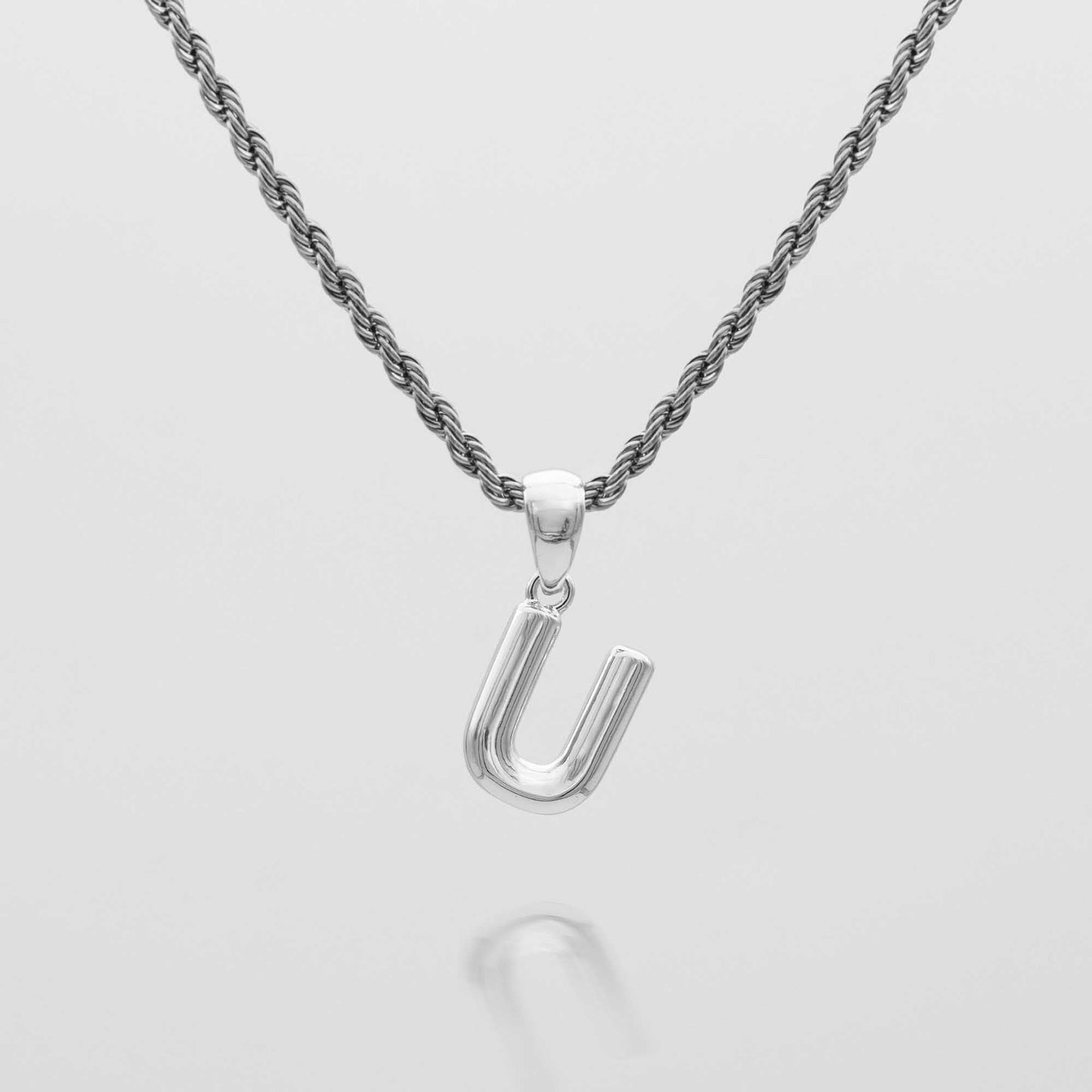 Mini Bubble Initial Necklace