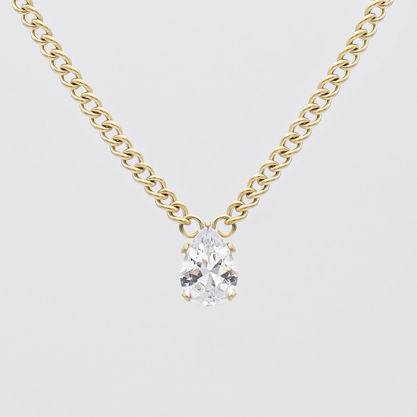 Mira Gemstone Pendant Necklace