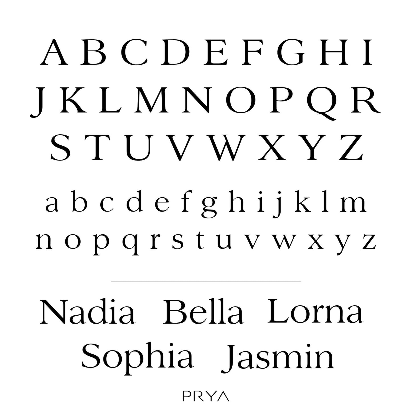 Monaco Custom Name Necklace