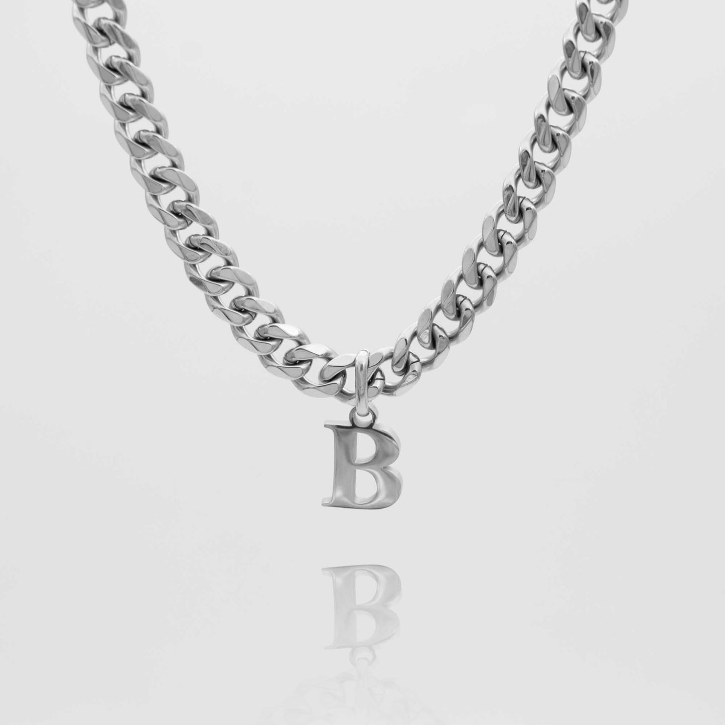 Mya Initial necklace | Thick Cuban