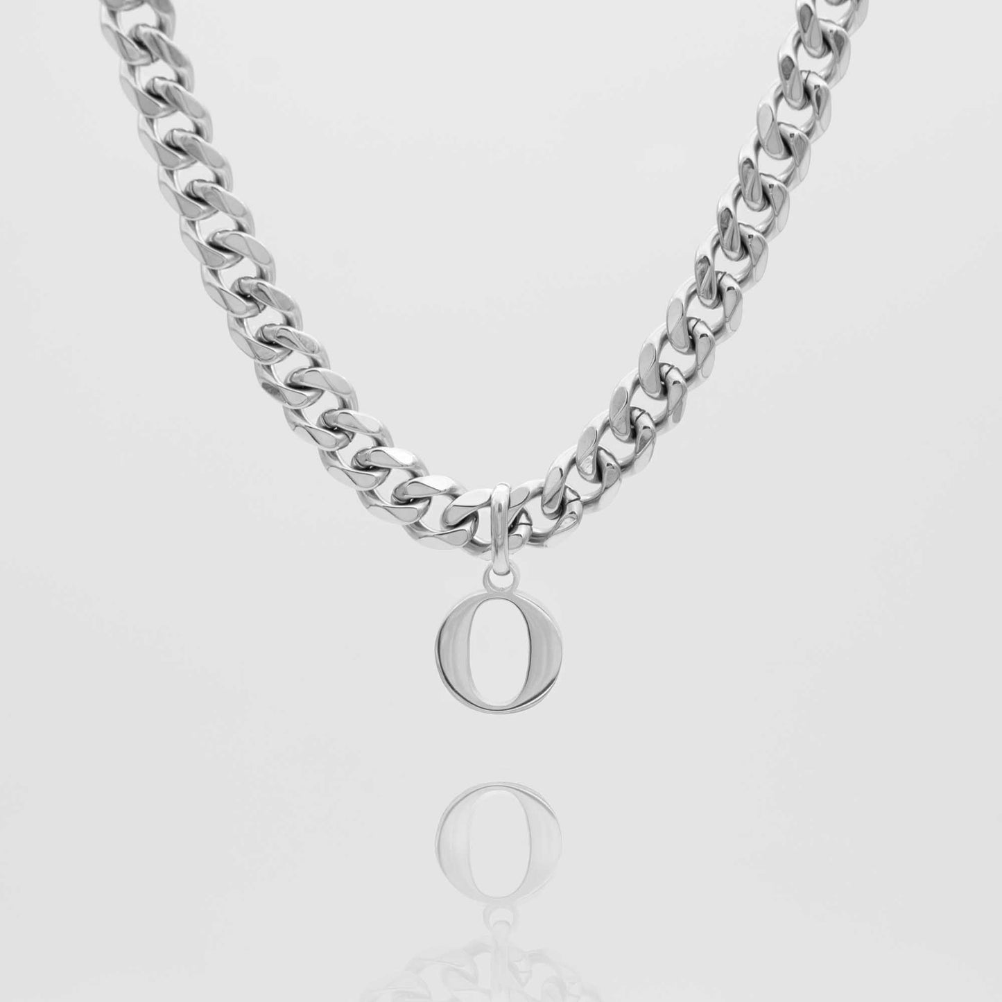 Mya Initial necklace | Thick Cuban
