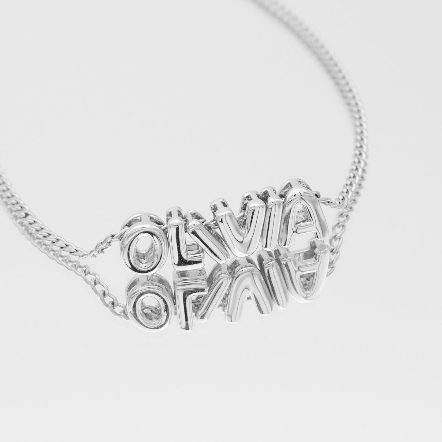 Personalised Bubble Charm Necklace