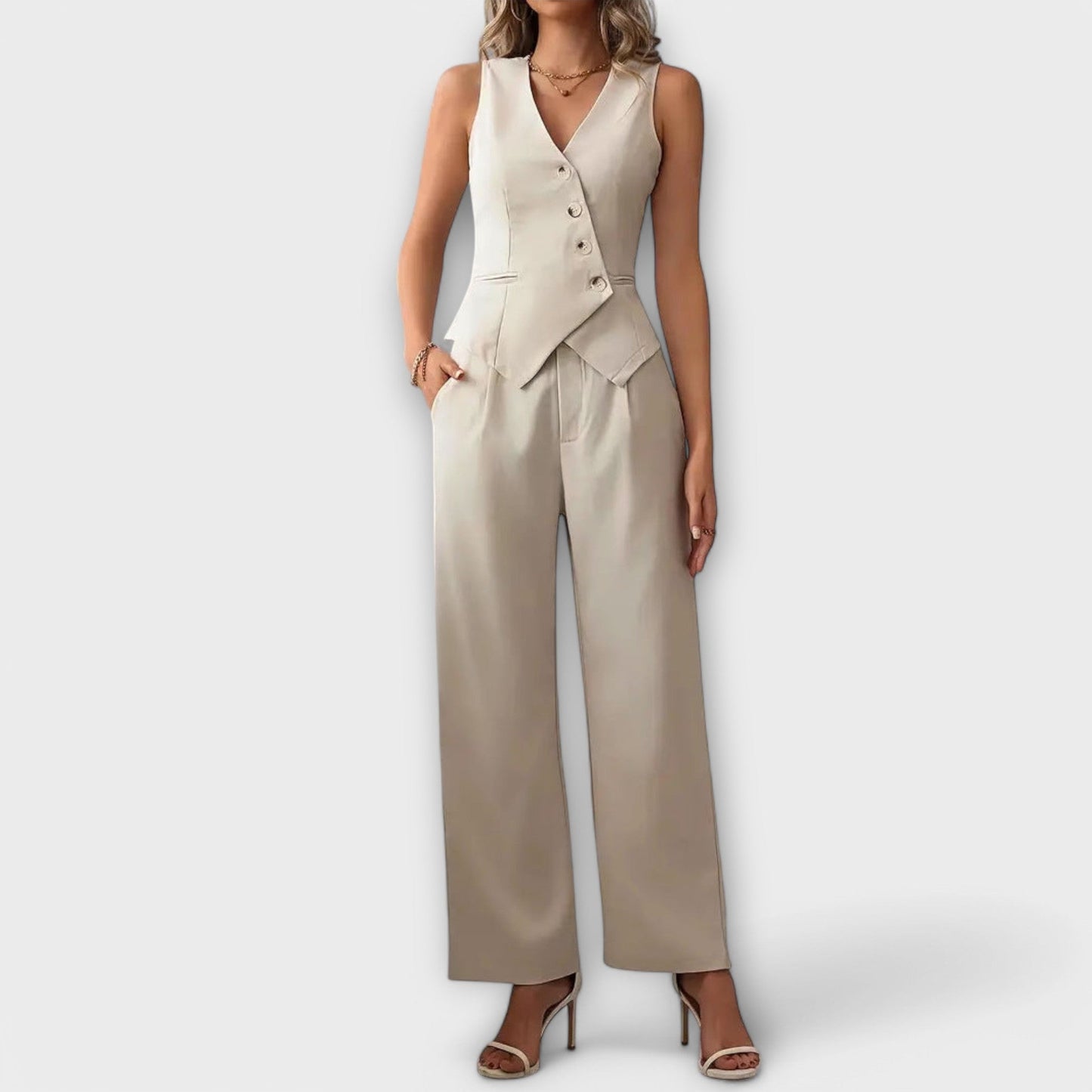 Gilet e Pantaloni in Set