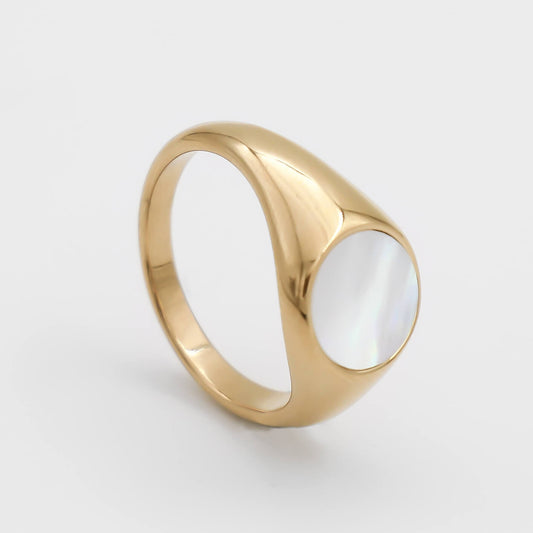Samaria Opal signet Ring