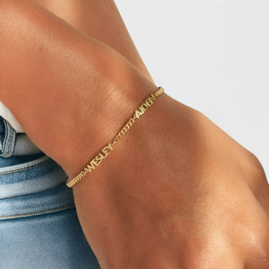 Nurya - Bracciale con i nomi dei vostri cari