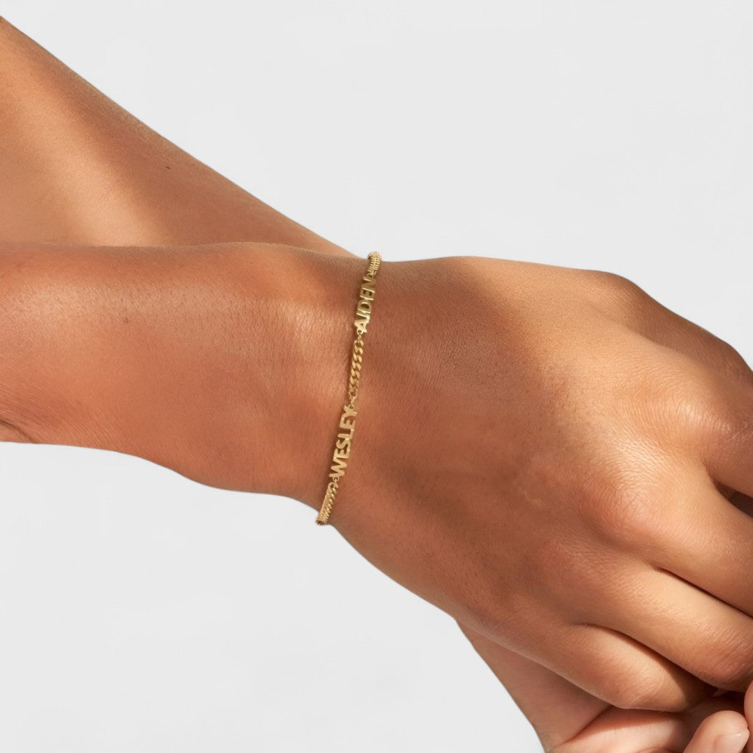 Nurya - Bracciale con i nomi dei vostri cari