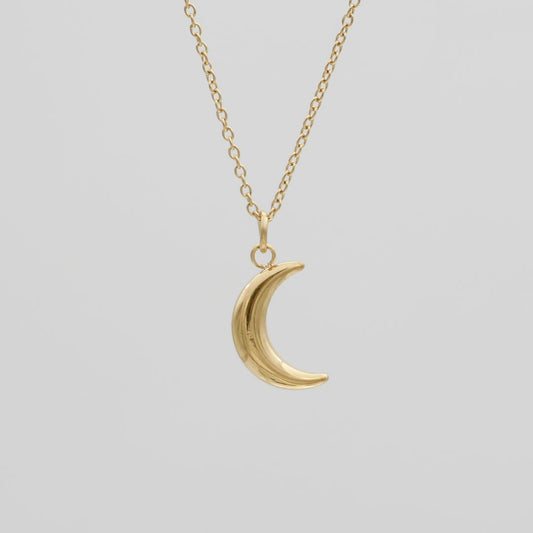 Mini Crescent Moon Necklace