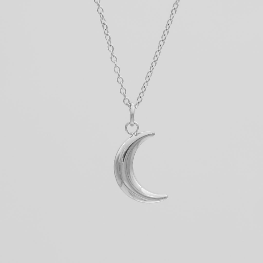 Mini Crescent Moon Necklace