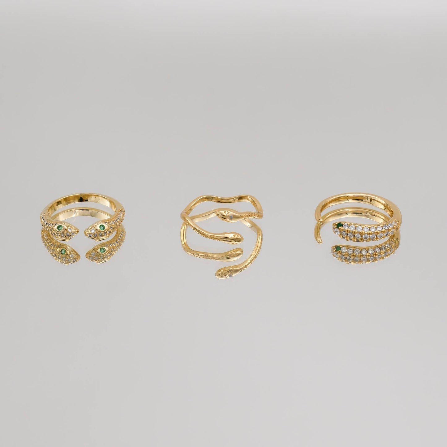 Eve Adjustable Snake Ring