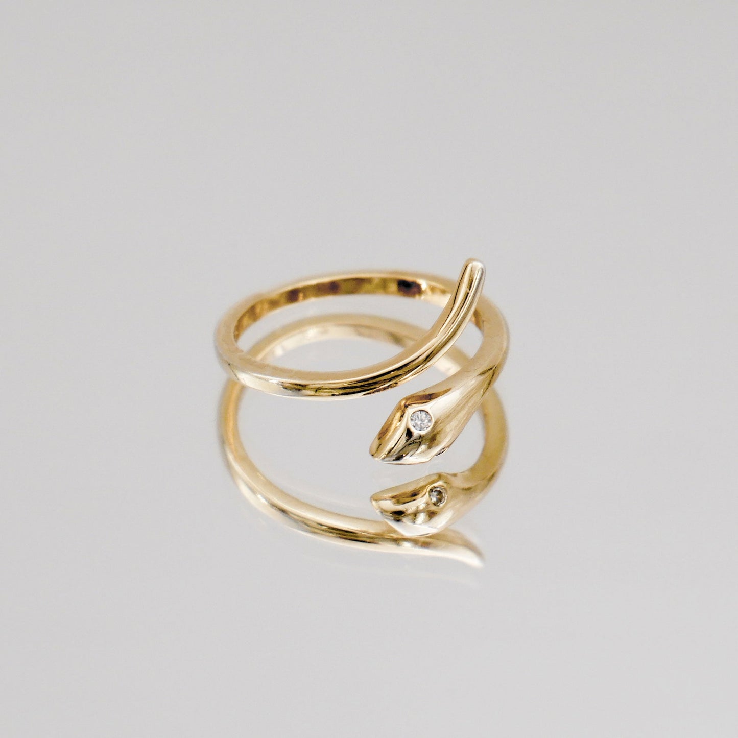 Savannah Adjustable Snake Ring